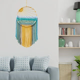 Sunrise Hand Woven Tapestry Decoration Warm Tones Wall Hanging for Living Room - Extra Image