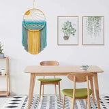 Sunrise Hand Woven Tapestry Decoration Warm Tones Wall Hanging for Living Room - Extra Image