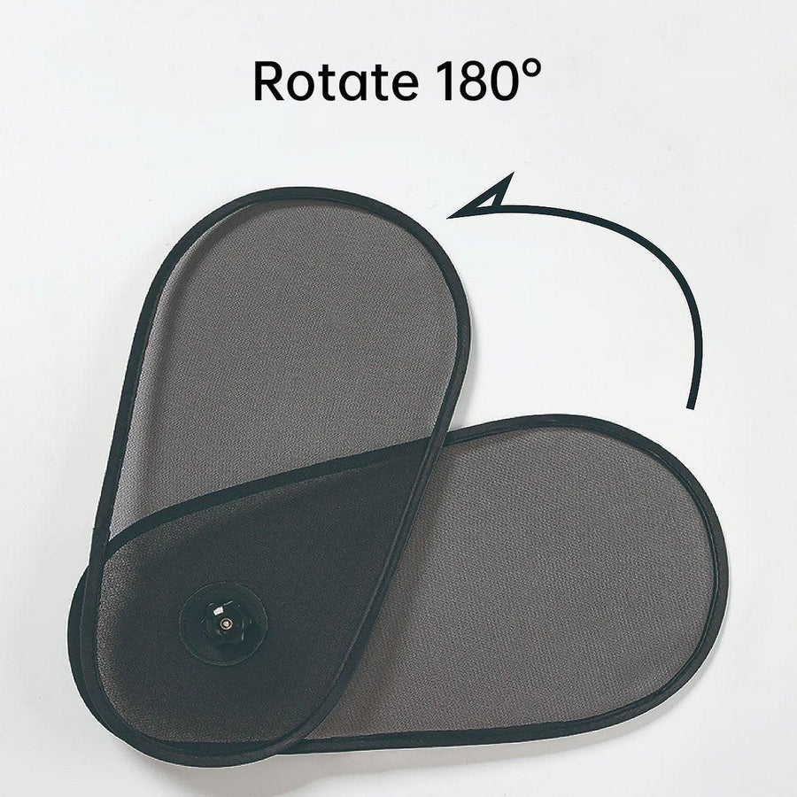 1PC Car Side Window Sun Visor Adjustable Foldable Sun Protection Heat Shield