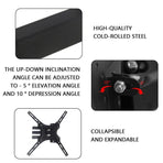 TV Wall Mount Bracket for 32-55 Inch TVs Tilt and Swivel, 1 Piece