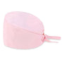 100% Cotton Unisex Surgical Scrub Cap for Doctors & Nurses - Pink