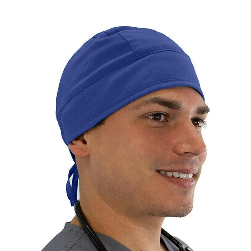 100% Cotton Unisex Surgical Scrub Cap for Doctors & Nurses - Pink, image 7