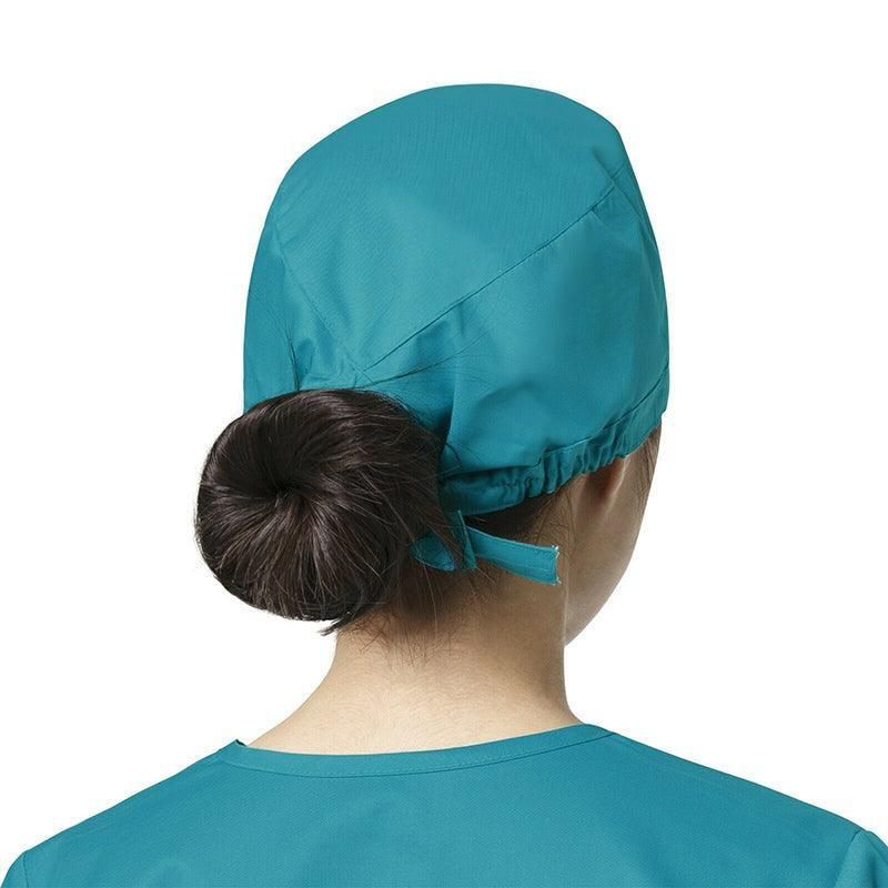 100% Cotton Unisex Surgical Scrub Cap for Doctors & Nurses - Pink, image 9
