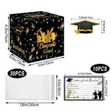 Birthday Creative Money-drawing Gift Box Graduation Party Money Drawing Box - Side View
