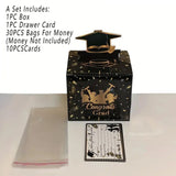 Birthday Creative Money-drawing Gift Box Graduation Party Money Drawing Box - Top-Down View