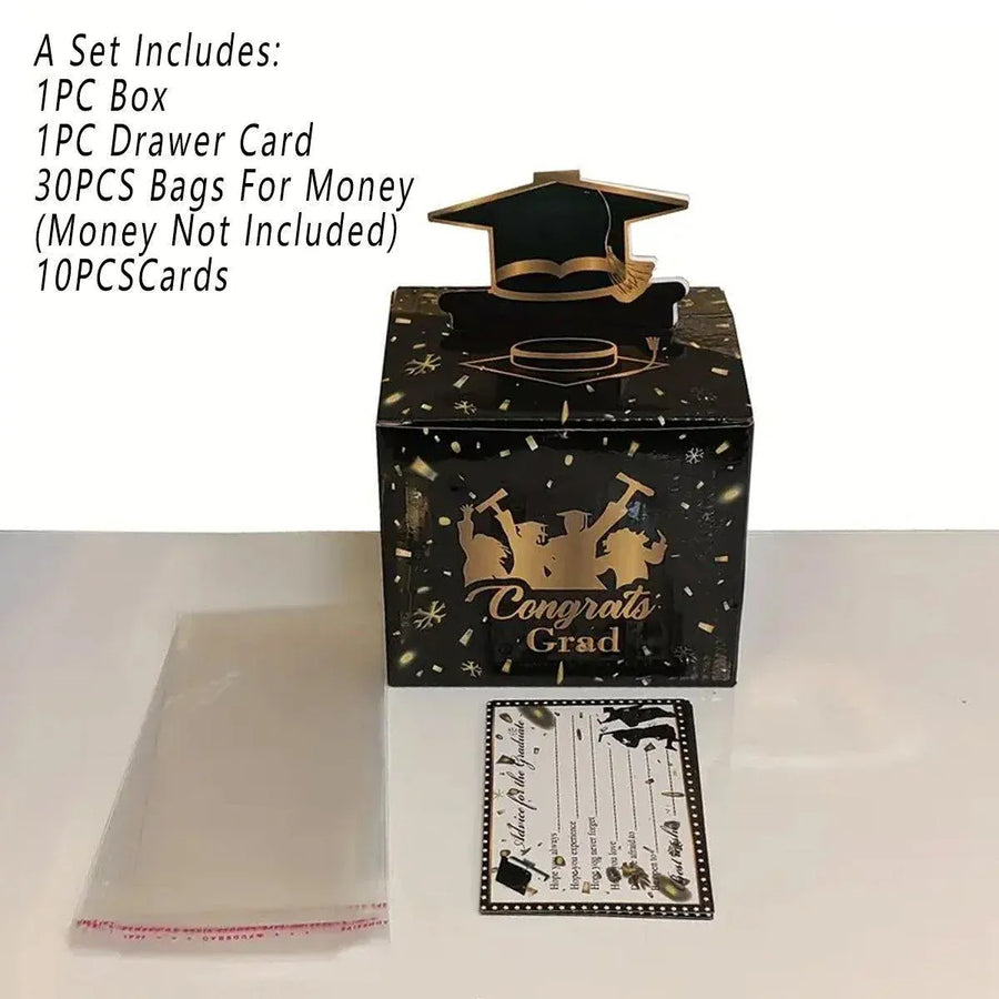 Birthday Creative Money-drawing Gift Box Graduation Party Money Drawing Box