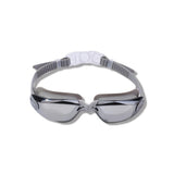 Unisex Swimming Goggles Waterproof Anti Fog Adjustable Swim Glasses for Men Women - Black