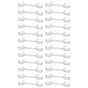 Clothes Hanger Space Saving Hook Folding Wardrobe Multipurpose Rack Coat Pants - 24PCS