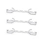 Clothes Hanger Space Saving Hook Folding Wardrobe Multipurpose Rack Coat Pants - 3PCS