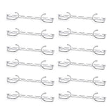 Clothes Hanger Space Saving Hook Folding Wardrobe Multipurpose Rack Coat Pants - 6PCS