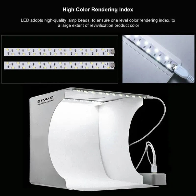 Light Tent Portable Light Box Photography Photo Studio Light Room + 6 Backdrops