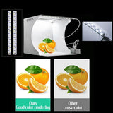 Light Tent Portable Light Box Photography Photo Studio Light Room + 6 Backdrops - 45-Degree Angle