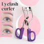 Mini Eyelash Curler with Silicone Refill Pads Make Up Tool for Women Girl Beauty