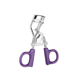 Mini Eyelash Curler with Silicone Refill Pads Make Up Tool for Women Girl Beauty - Front View