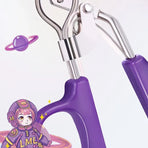 Mini Eyelash Curler with Silicone Refill Pads Make Up Tool for Women Girl Beauty