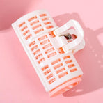 3PCS Plastic Long Hair Curler Roller Self Grip Bangs Hair Curling Styling Tools - Blue-3PCS