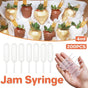 200-Piece 4 mL Clear Dessert Dropper Set