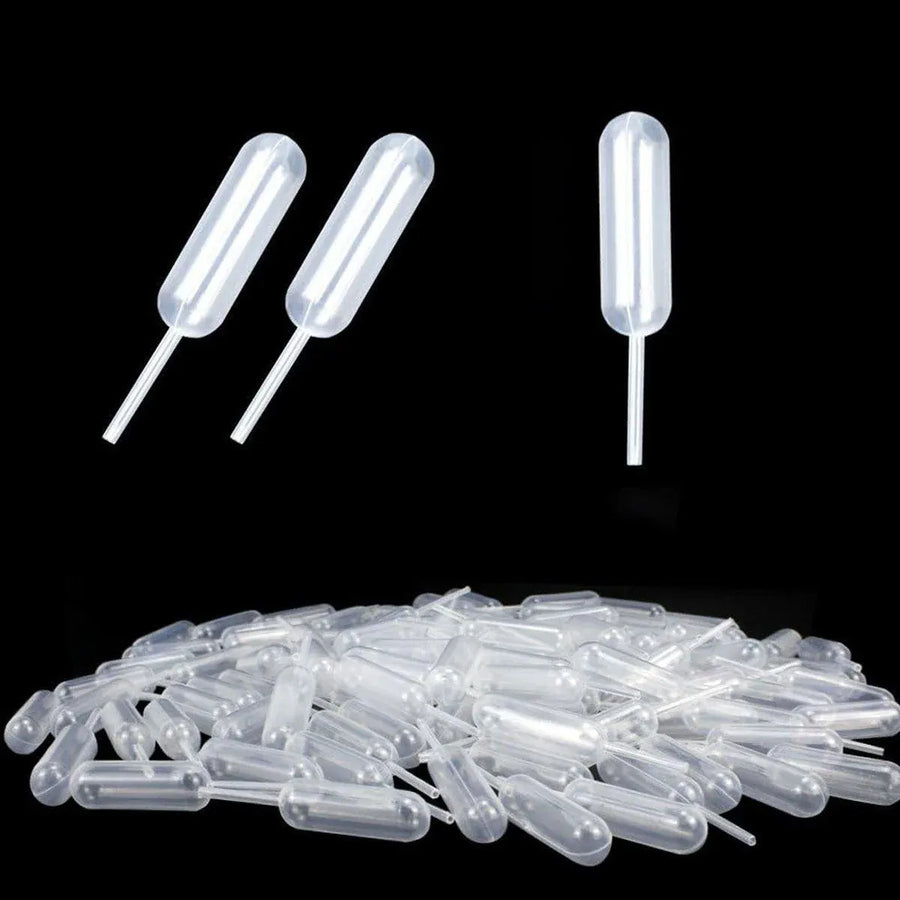 200-Piece 4 mL Clear Dessert Dropper Set