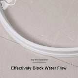 100-300CM Silicone Shower Water Barrier Bathroom Waterproof Strip Self-Adhesive - 100CM - Extra Image