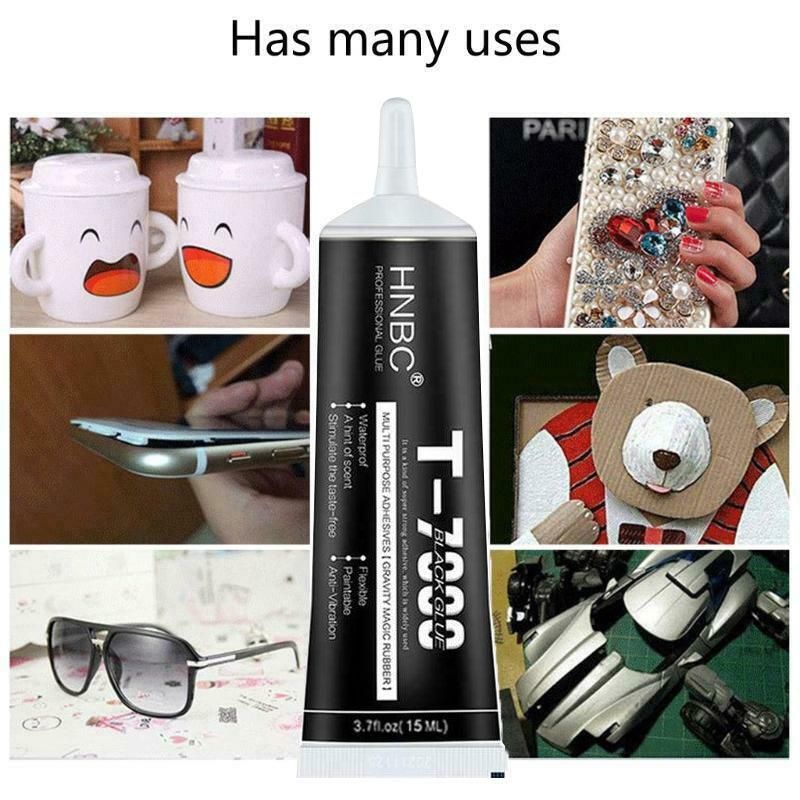 T7000 Glue Multi Purpose Black Acrylic Adhesive For Phone Screen Repair, Fram...