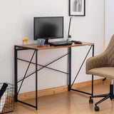 Foldable Computer Desk Portable Stable Space Saving Non-Slip Feet - Extra Image
