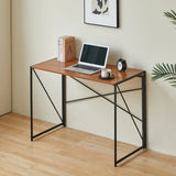 Foldable Computer Desk Portable Stable Space Saving Non-Slip Feet - Extra Image