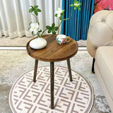 Small Tea Table Basic Model Round Coffee Table Living Room Sofa Corner Table - 45-Degree Angle