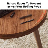 Small Tea Table Basic Model Round Coffee Table Living Room Sofa Corner Table - Rear View