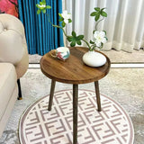 Small Tea Table Basic Model Round Coffee Table Living Room Sofa Corner Table - Extra Image