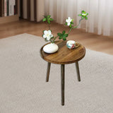 Small Tea Table Basic Model Round Coffee Table Living Room Sofa Corner Table - Extra Image