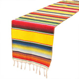 Woven Blanket Tassel Party Tablecloth Home Decoration Table Flags Cover Cloth - Rose Red