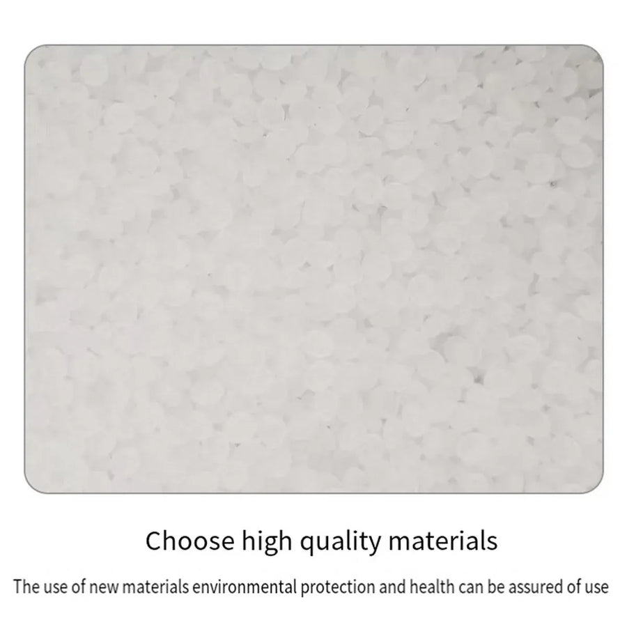 10pcs Round Tablecloth Solid Color Waterproof PEVA Table Cover 213cm Diameter - White