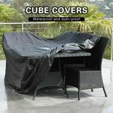 Waterproof Outdoor Furniture Cover Garden Patio Rain Uv Table Protector Chair - 123*123*74