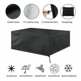 Waterproof Outdoor Furniture Cover Garden Patio Rain Uv Table Protector Chair - 123*123*74