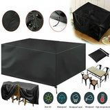 Waterproof Outdoor Furniture Cover Garden Patio Rain Uv Table Protector Chair - 123*123*74 - Extra Image