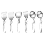 6PCS Camping Kitchenware Set Portable Folding Cooking Spoon Colander Spatula