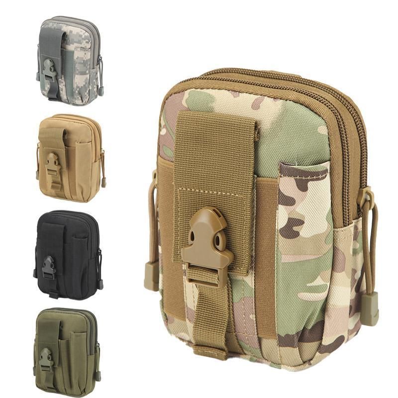 Tactical Waist Bag Utility Military Wallet Pack Belt Molle Multi Purpose Pouch - Air Force