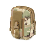 Tactical Waist Bag Utility Military Wallet Pack Belt Molle Multi Purpose Pouch - CP