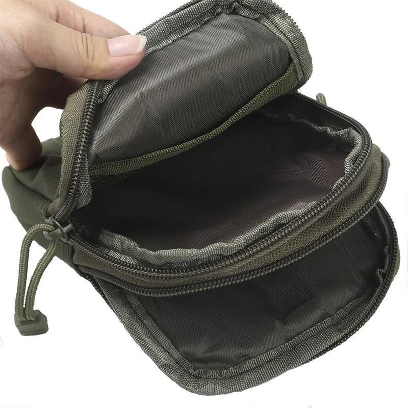 Tactical Waist Bag Utility Military Wallet Pack Belt Molle Multi Purpose Pouch - CP