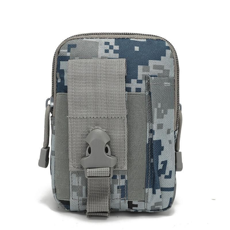 Tactical Waist Bag Utility Military Wallet Pack Belt Molle Multi Purpose Pouch - Khaki