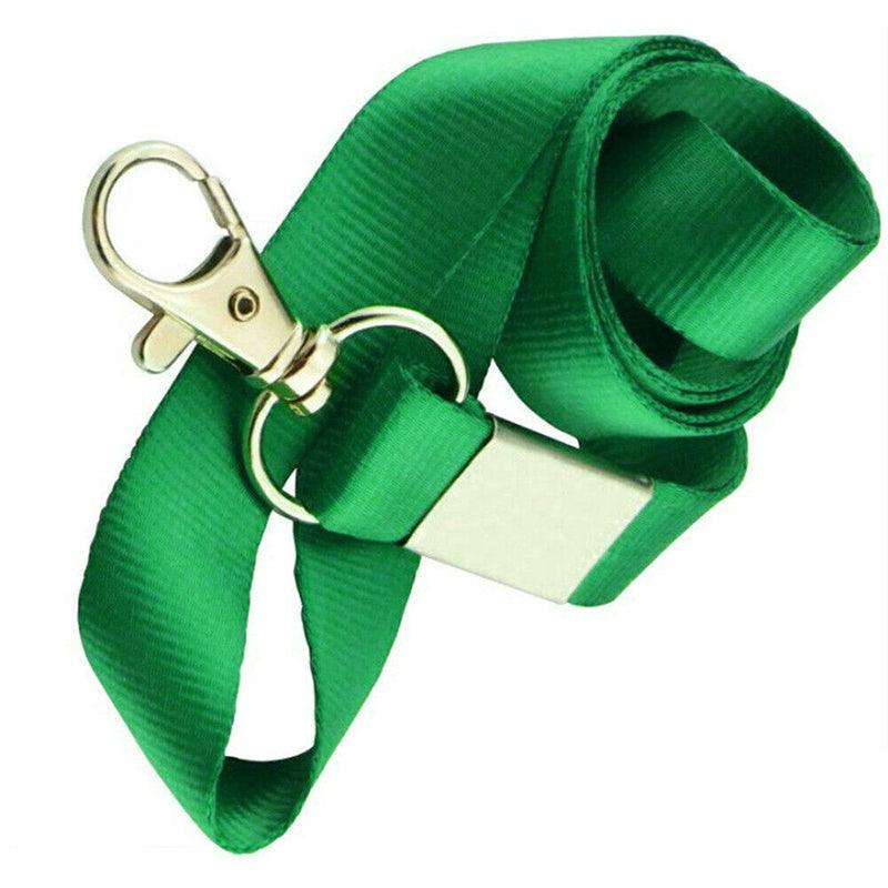 Neck Strap with Clip for ID Badge Name Tag Card Holder Lanyard - Gold Yellow