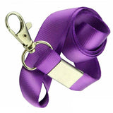 Neck Strap with Clip for ID Badge Name Tag Card Holder Lanyard - Gold Yellow