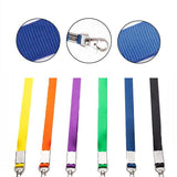 Neck Strap with Clip for ID Badge Name Tag Card Holder Lanyard - Red