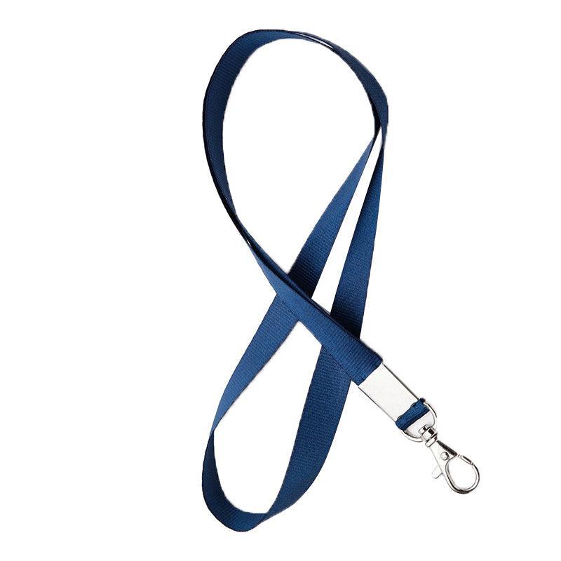 Neck Strap with Clip for ID Badge Name Tag Card Holder Lanyard - Silver Grey