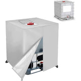 Oxford Cloth Water Tank Cover Dustproof Bucket Protector Heavy Duty Shield Cover - Front View