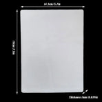 5-Piece Blank Tattoo Practice Skin Pack, White