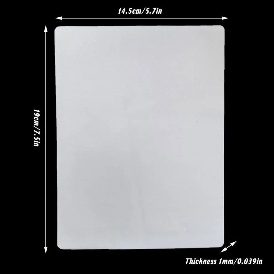 5-Piece Blank Tattoo Practice Skin Pack, White