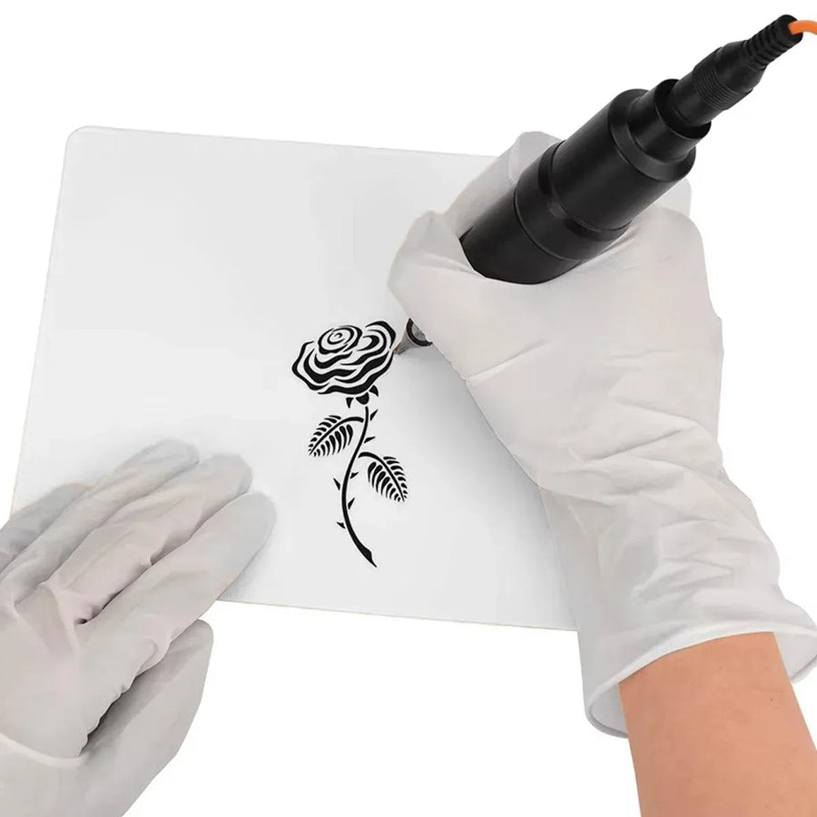 5-Piece Blank Tattoo Practice Skin Pack, White