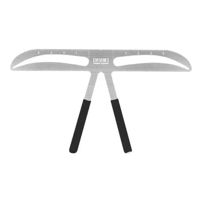 Brow Stencil Shaper Tattoo Eyebrow Kit Ruler 3D Balance Template Makeup Tool Au - #01 Akinami Eyebrow
