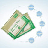10PCS Disposable Soluble Water Toilet Seat Cover Travel Portable Hygiene Mat - Extra Image
